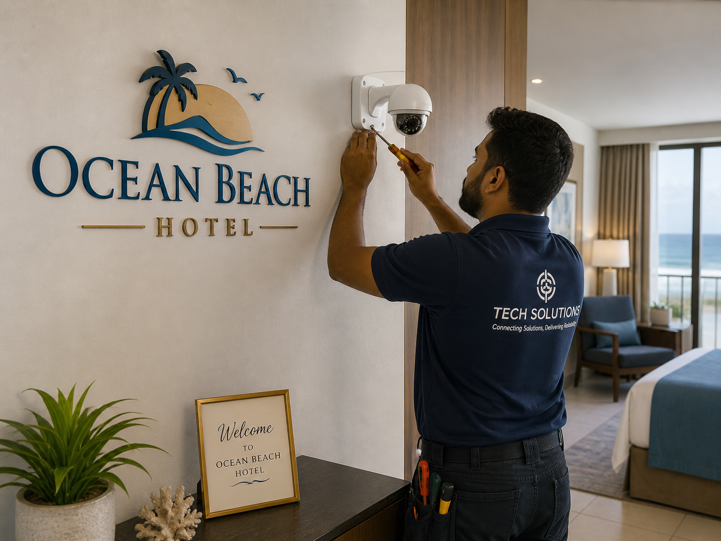 Hotel connectivity deployment